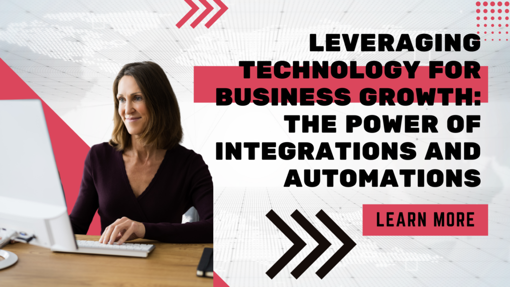 Leveraging Technology for Business Growth: The Power of Integrations and Automations
