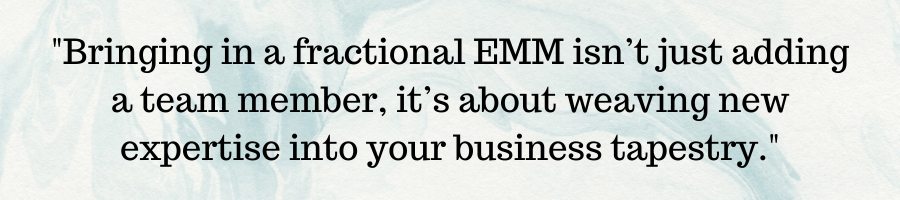 Integrating a Fractional EMM