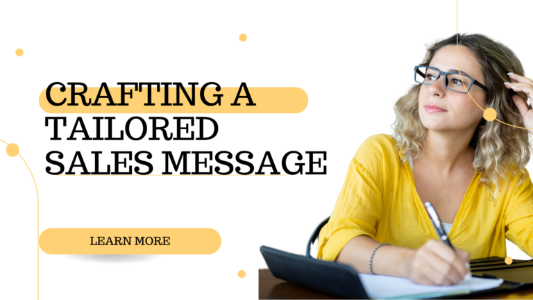 Crafting a Tailored Sales Message