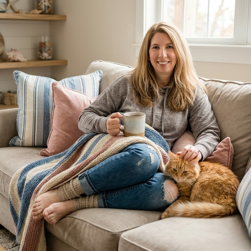 Tracy working from home